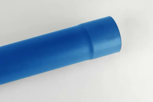 Tube évacuation des eau en PVC à Coller DN100 CR8 Connect bleu
