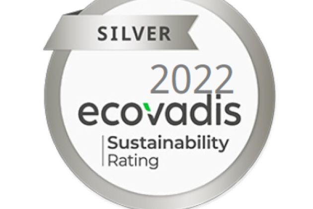 Logo Ecovadis Silver Tessenderlo Group